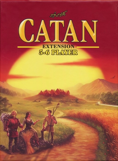 تصویر  بسته بازی کارتی افزونه مهاجران کاتان (CATAN)،(باجعبه)